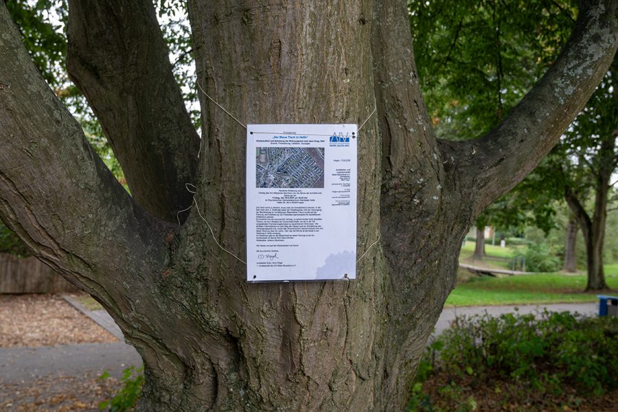 Der Blaue Tisch – Gartenvorstadt Hagen-Helfe