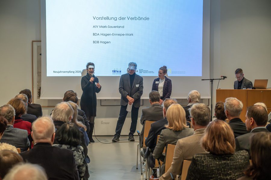 Neujahrsempfang 2026 von AIV, BDA und BDB