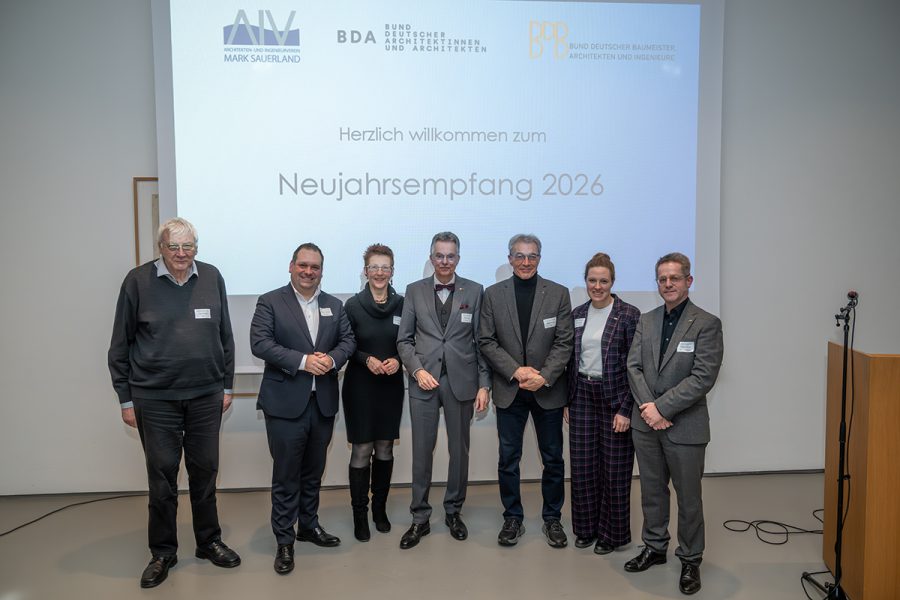 Neujahrsempfang 2026 von AIV, BDA und BDB