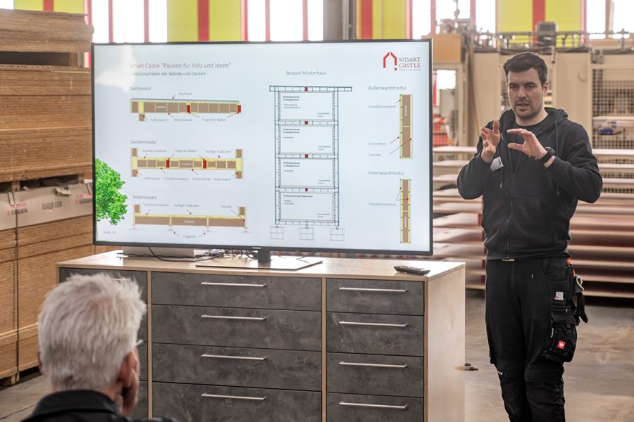 Besuch bei der Firma Smart Castle in Breckerfeld